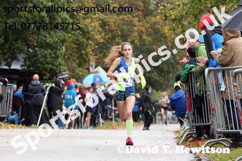 Girls under-15s 3 Stage Relay, 2018 ERRA 6 and 4 Stage and Youngsters Relays. Photo:  David T. Hewitson/Sports for All Pics
